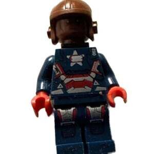 LEGO Marvel Super Heroes Iron Patriot Minifigure sh084 (Iron Man 3)